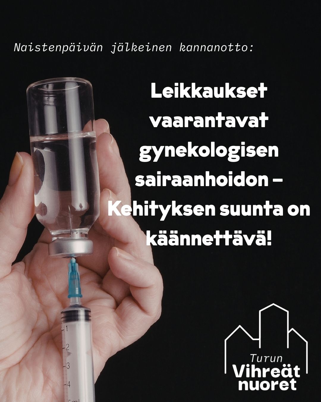 Leikkaukset vaarantavat gynekologisen sairaanhoidon — Kehityksen suunta on käännettävä!