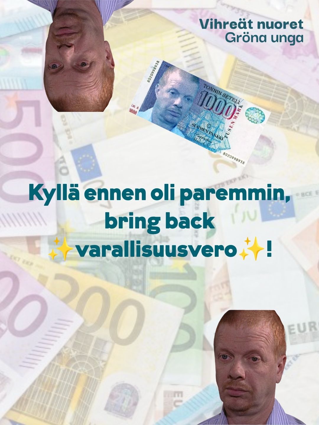 Kyllä ennen oli paremmin, tuodaan varallisuusvero takaisin! - Vihreiden nuorten paikallisjärjestöjen yhteiskannanotto
