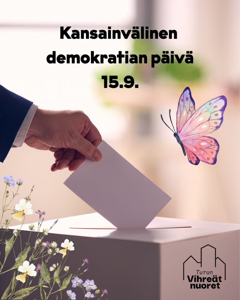 Kansainvälinen demokratian päivä 15.9.